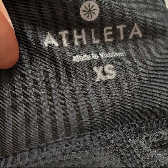 Athleta Sz XS Good Match Tennis Skort Striped - Picture 4 of 6